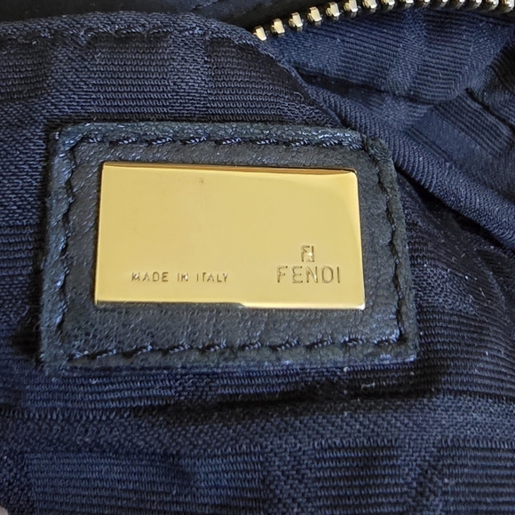Fendi Black Satin Baby Spy Bag - Picture 16 of 17